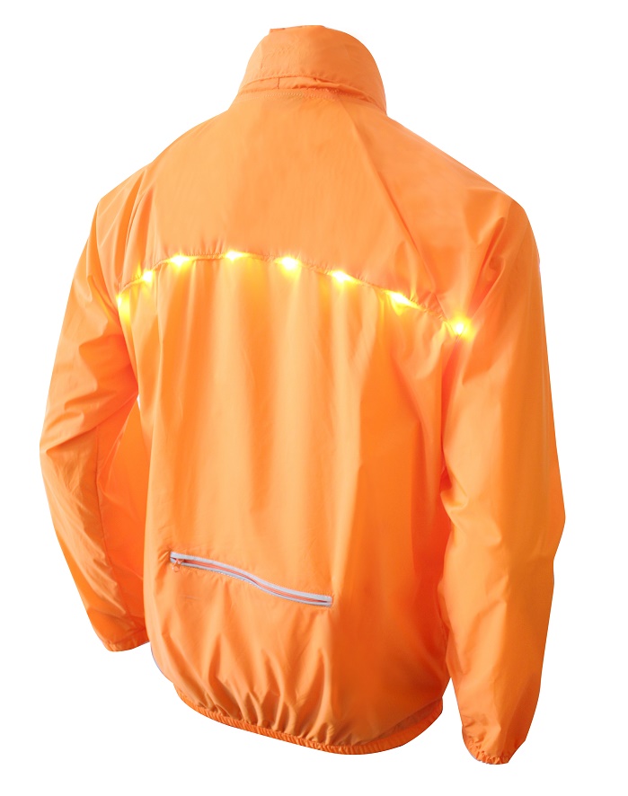 LED hooded jacket. © Asiatic Fiber Corporation
